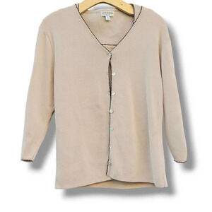 Sarah B Studio Petite Women's two-piece tank and cardigan set - PM